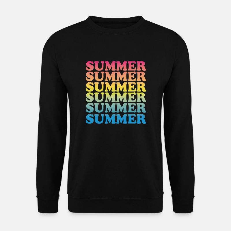 Summer - Unisex Pullover - Schwarz