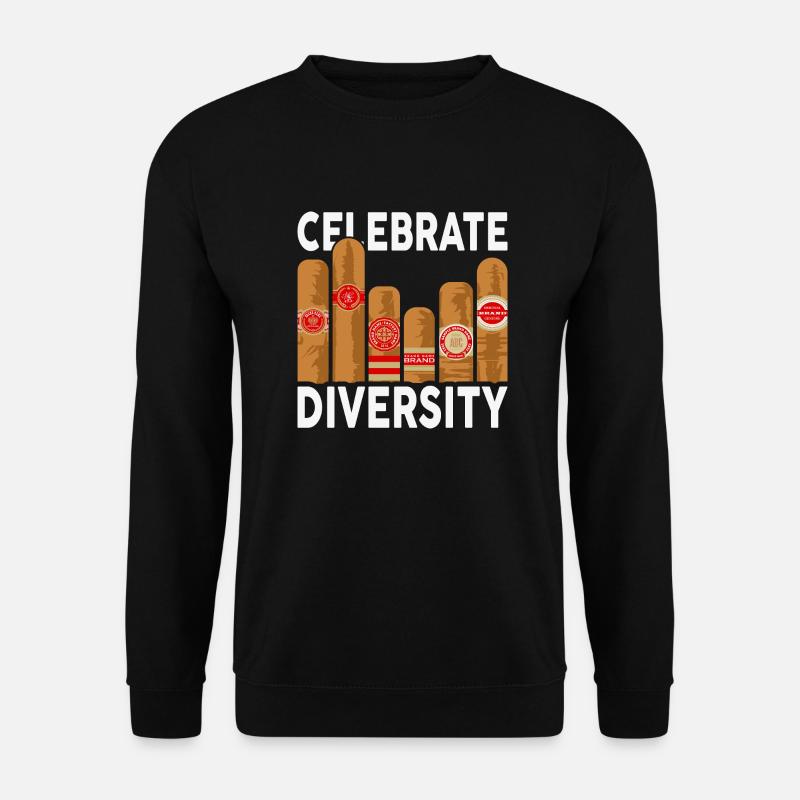 Cigar Celebrate Diversity - passion cigar - Unisex Pullover - Schwarz