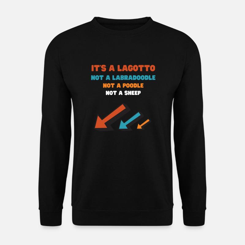 Lagotto Romagnolo - Unisex Pullover - Schwarz