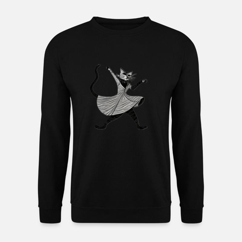 Tango Kater - Unisex Pullover - Schwarz