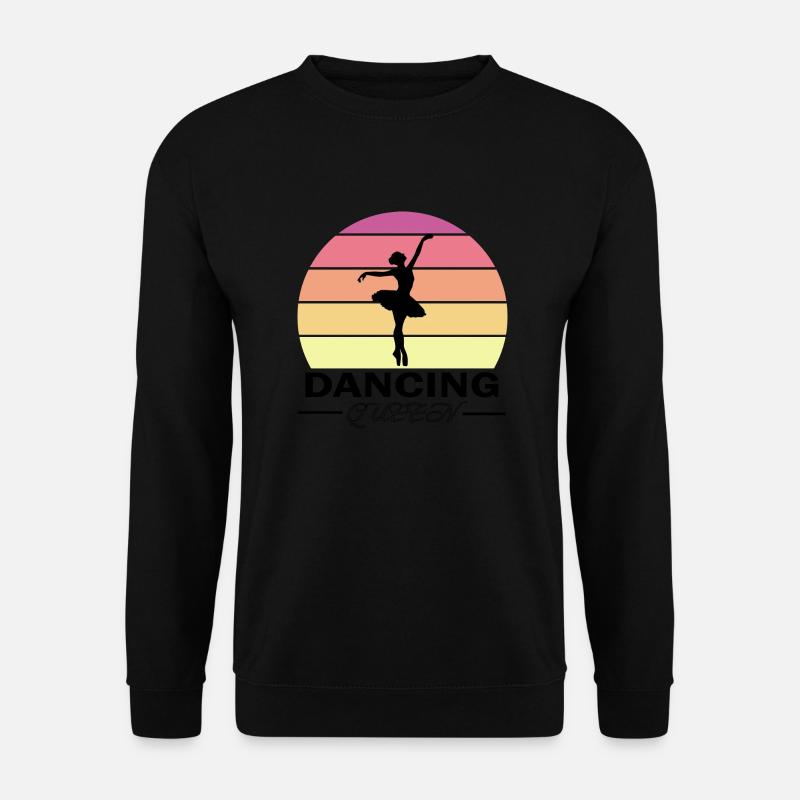 Dancing Dance Music - Unisex Pullover - Schwarz