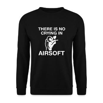 Paintball Airsoft - Sweat-shirt Unisexe - noir - Devant - Alina (178cm) & Michal (187cm)