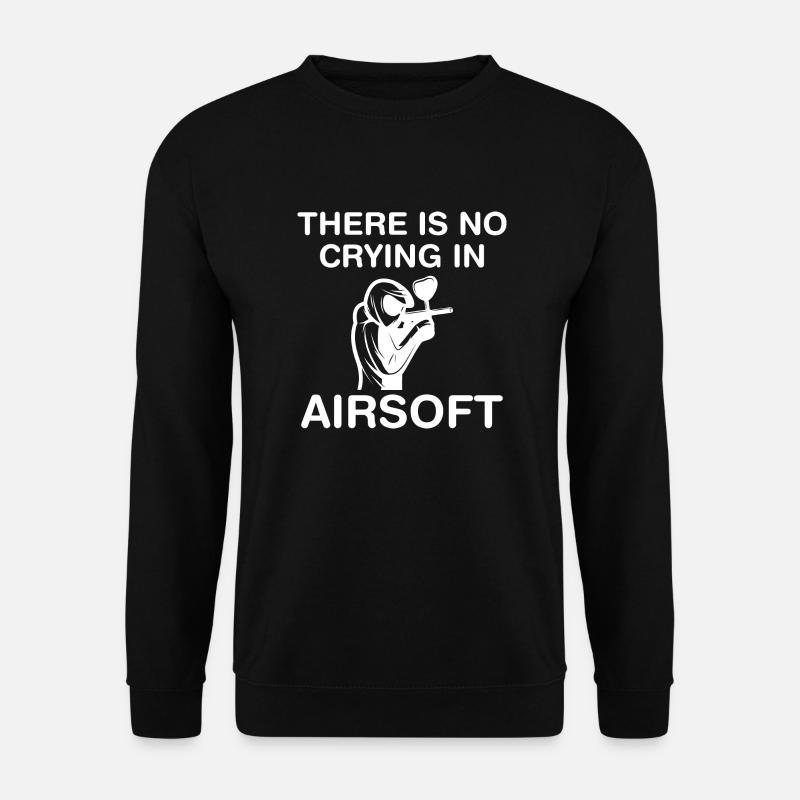 Paintball Airsoft - Unisex Pullover - Schwarz