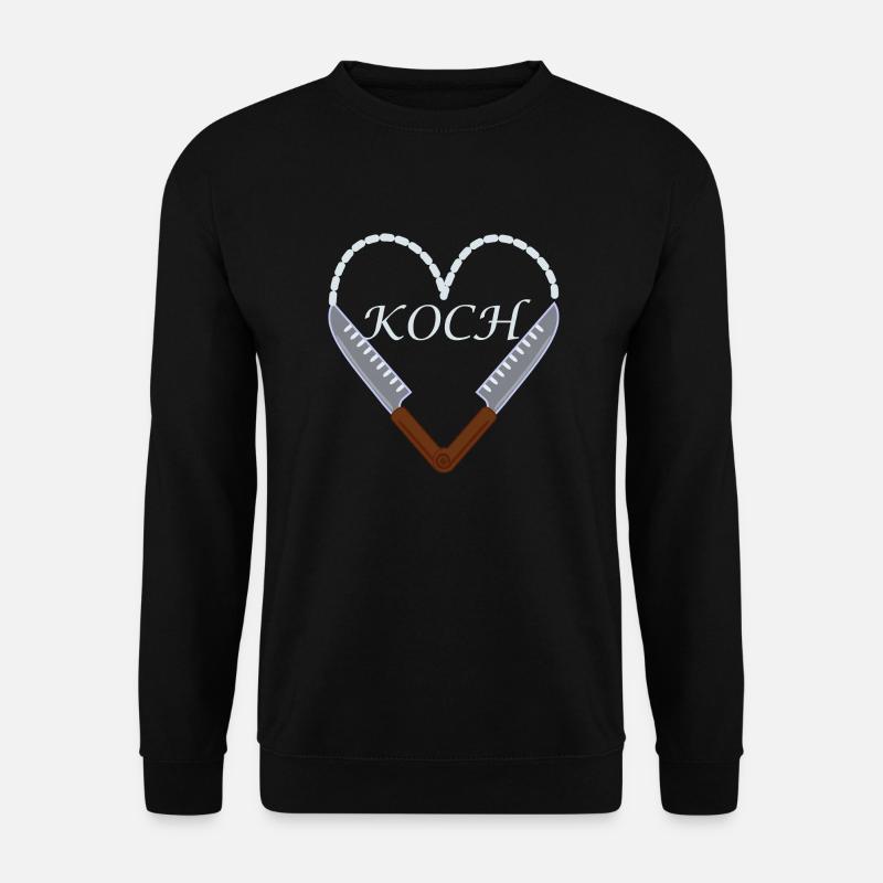 Koch - Unisex Pullover - Schwarz