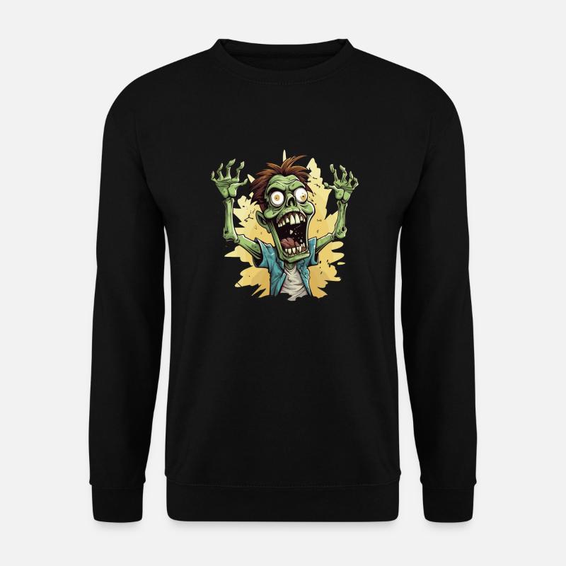 Zombie - Unisex Pullover - Schwarz