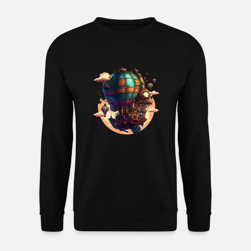 TOON HEISSLUFTBALLON - Unisex Pullover - Schwarz