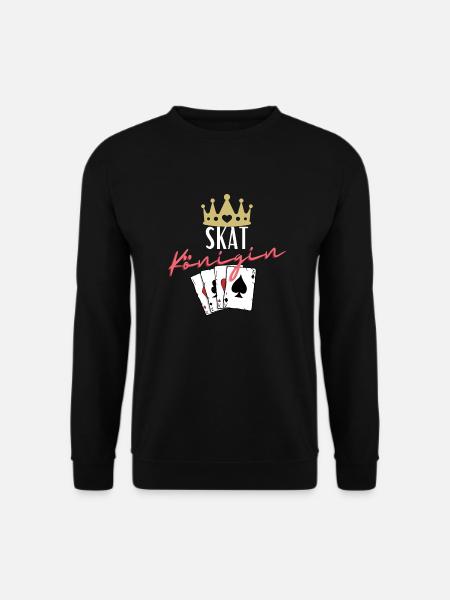 Skat Queen - Unisex Sweatshirt - black