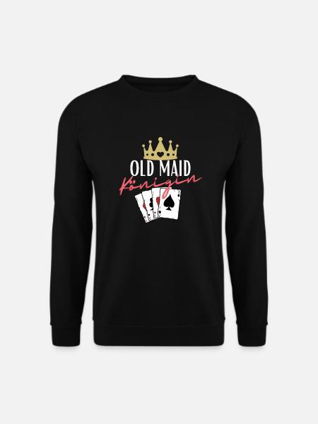 Old Maid Queen - Unisex Sweatshirt - black