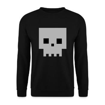 Langweiler - Unisex Pullover - Schwarz - Vorne - Alina (178cm) & Michal (187cm)