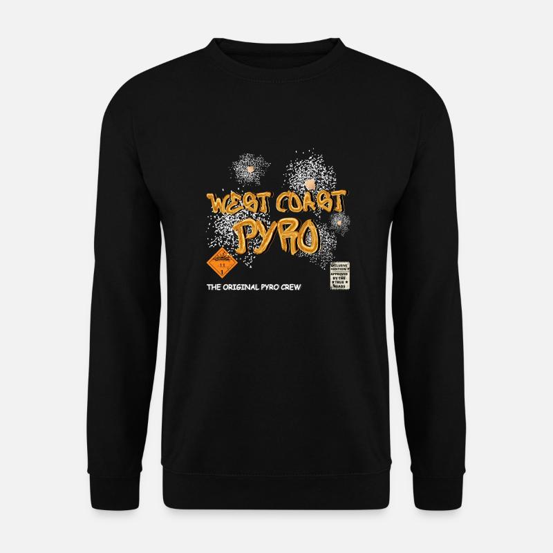 West Coast Pyro - Unisex Sweatshirt - black