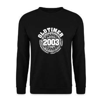 Garage car 2003 - Unisex Sweatshirt - black - Front - Alina (178cm) & Michal (187cm)