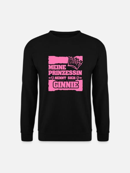Ginnie als Mädchenname - Unisex Pullover - Schwarz