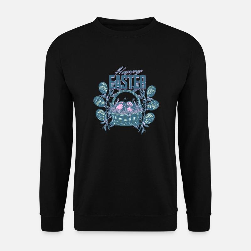 Happy Easter 2 - Unisex Sweatshirt - black