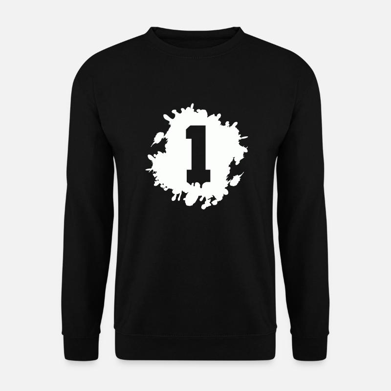 1 goutte - Sweat-shirt Unisexe - noir
