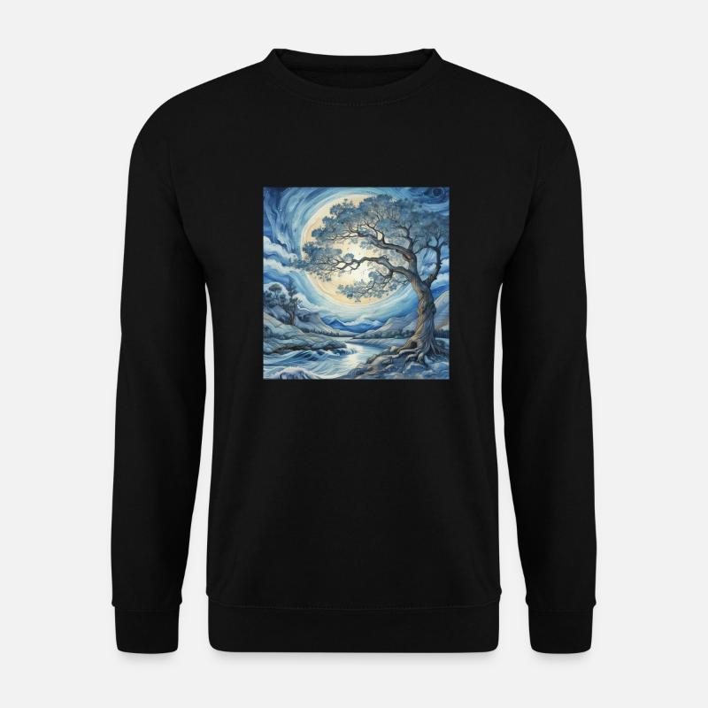 Yggdrasil – Baum des Lebens - Unisex Pullover - Schwarz