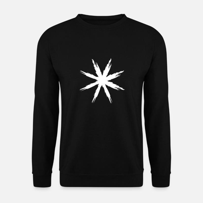 Abstraktes Design - Unisex Pullover - Schwarz