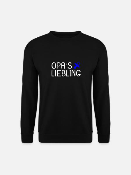 Opas Liebling baby - Unisex Pullover - Schwarz