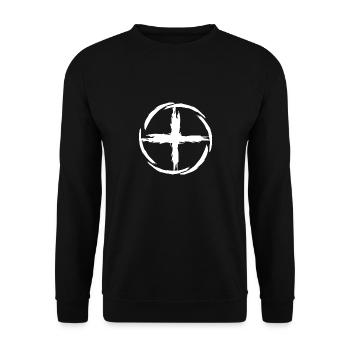 Symbole de la terre - Sweat-shirt Unisexe - noir - Devant - Alina (178cm) & Michal (187cm)