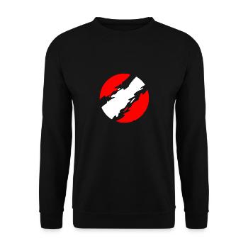 Georgien - Unisex Pullover - Schwarz - Vorne - Alina (178cm) & Michal (187cm)