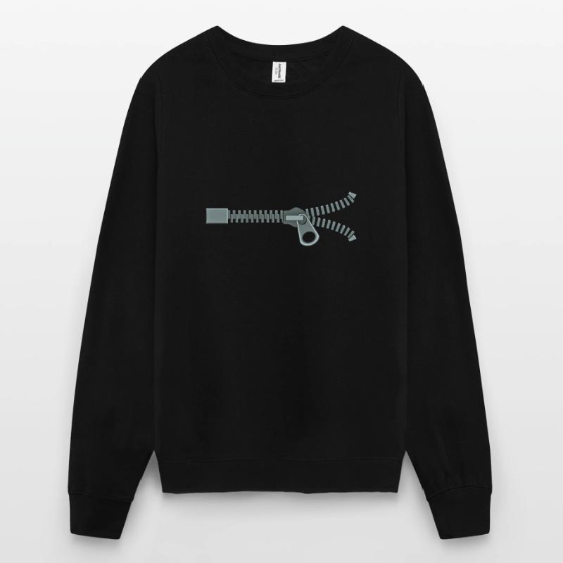 Fermeture éclair fermeture éclair fermeture éclair Sweat-shirt Unisexe
