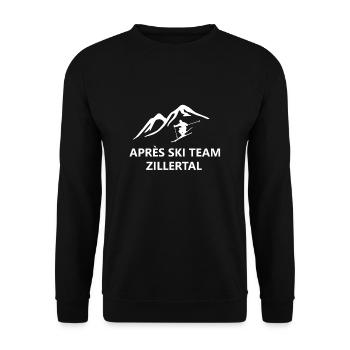 Zillertal - Unisex Pullover - Schwarz - Vorne - Alina (178cm) & Michal (187cm)
