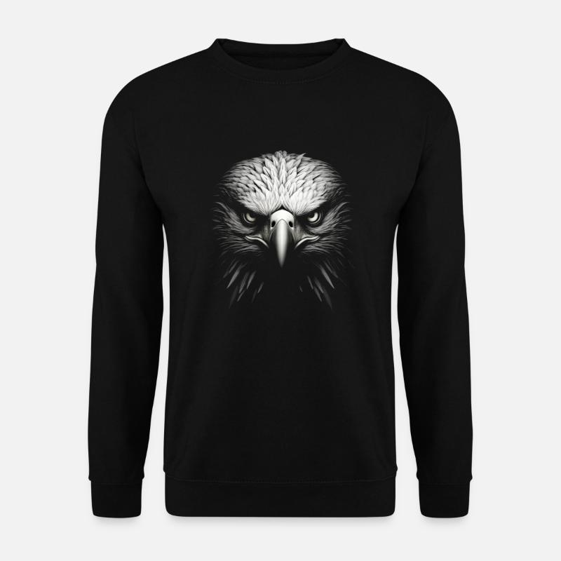 Bald Eagle - Unisex Sweatshirt - black