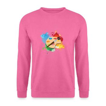 Künstlerfarbe Palette Kunsthandwerk Maler Geschenk - Unisex Pullover - Pink - Vorne