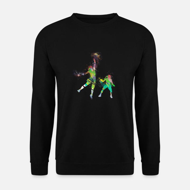 basketballerin,basketball,graffiti - Unisex Sweatshirt - black