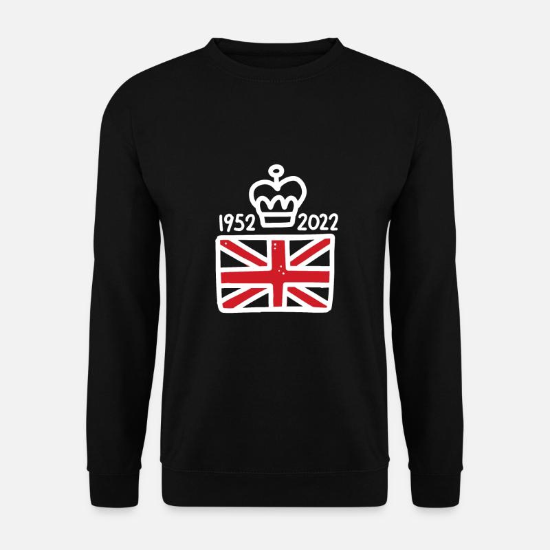 Queen Elizabeth 2 - Unisex Sweatshirt - black