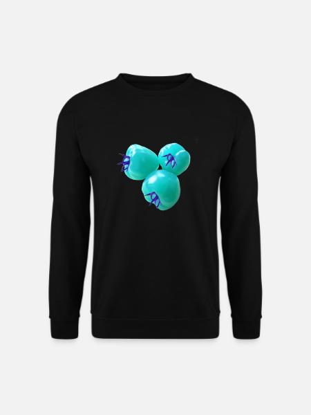 tomaten,blaue tomaten,rispentormaten,tomate,popart - Unisex Pullover - Schwarz