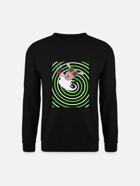 Stoner Sheep - Unisex Sweatshirt - black