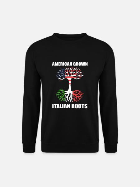 Italien - Unisex Pullover - Schwarz