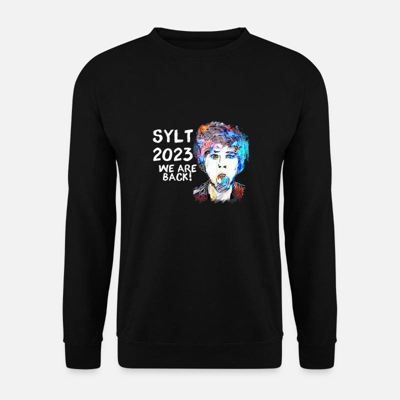punks,sylt,ticket,punk,tauben,graffiti, - Unisex Sweatshirt - black