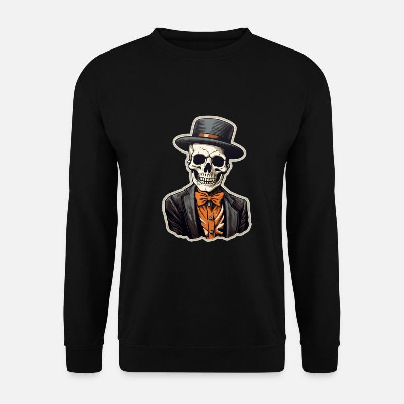 Skull Halloween - Unisex Sweatshirt - black