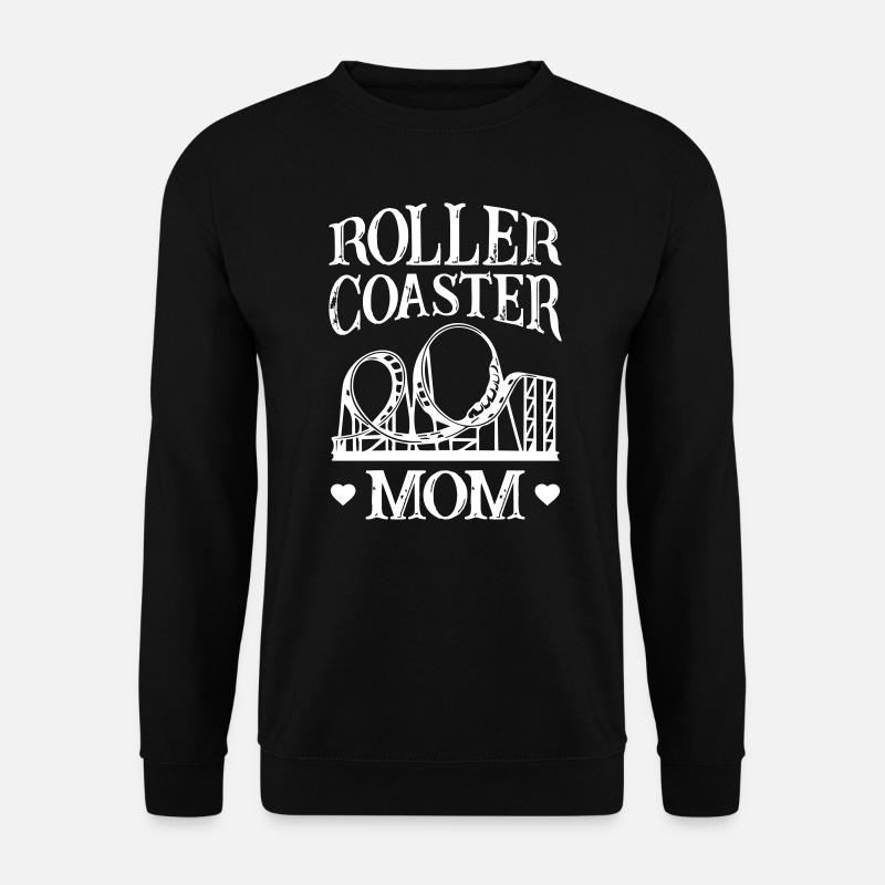 Scooter Coaster Maman - Sweat-shirt Unisexe - noir