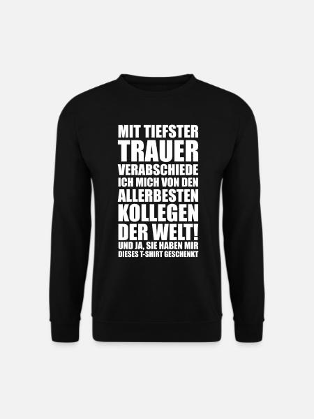 Lustiges Geschenk zur Rente Geschenk zum Ruhestand - Unisex Pullover - Schwarz