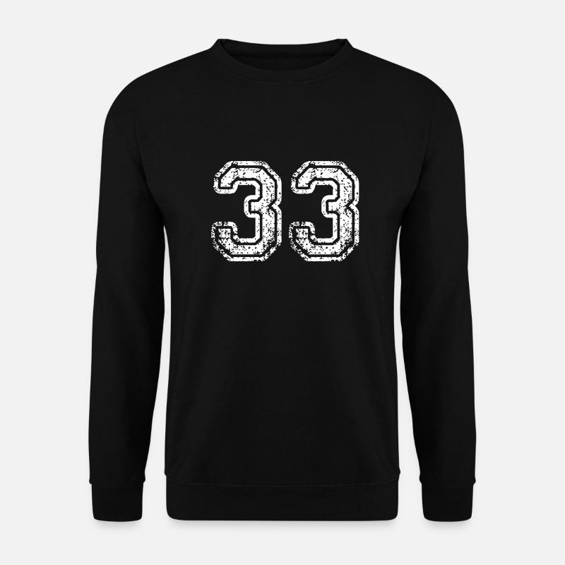 33 - Unisex Sweatshirt - black