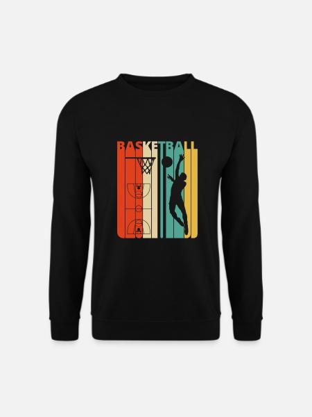 Vintage Retro Basketball Gifts. Coach Academy. Dad - Unisex Sweatshirt - black