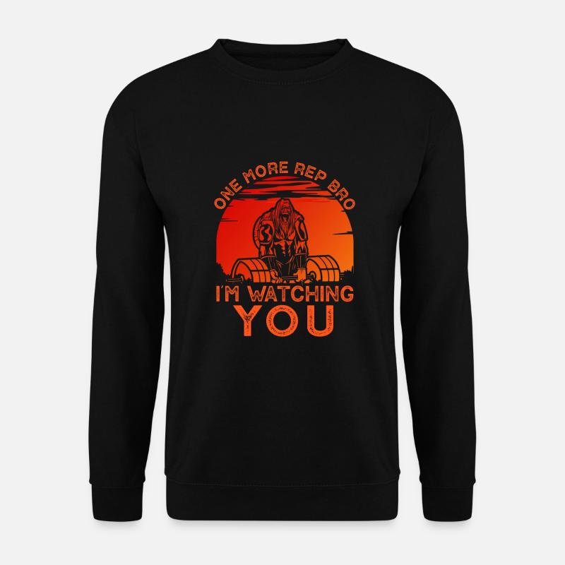 One More Rep Bro - Unisex Sweatshirt - black