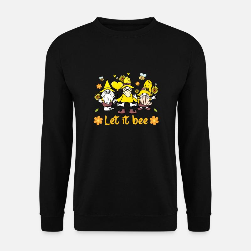 Let It Bee Bee - Unisex Pullover - Schwarz
