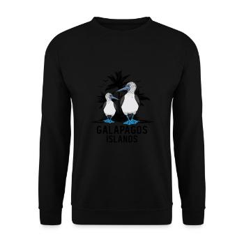 Galapagos Islands - Unisex Pullover - Schwarz - Vorne - Alina (178cm) & Michal (187cm)