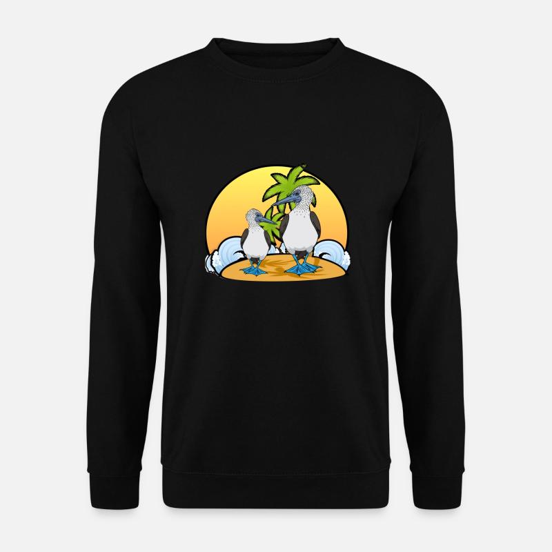 Seevögel Boobies - Unisex Pullover - Schwarz