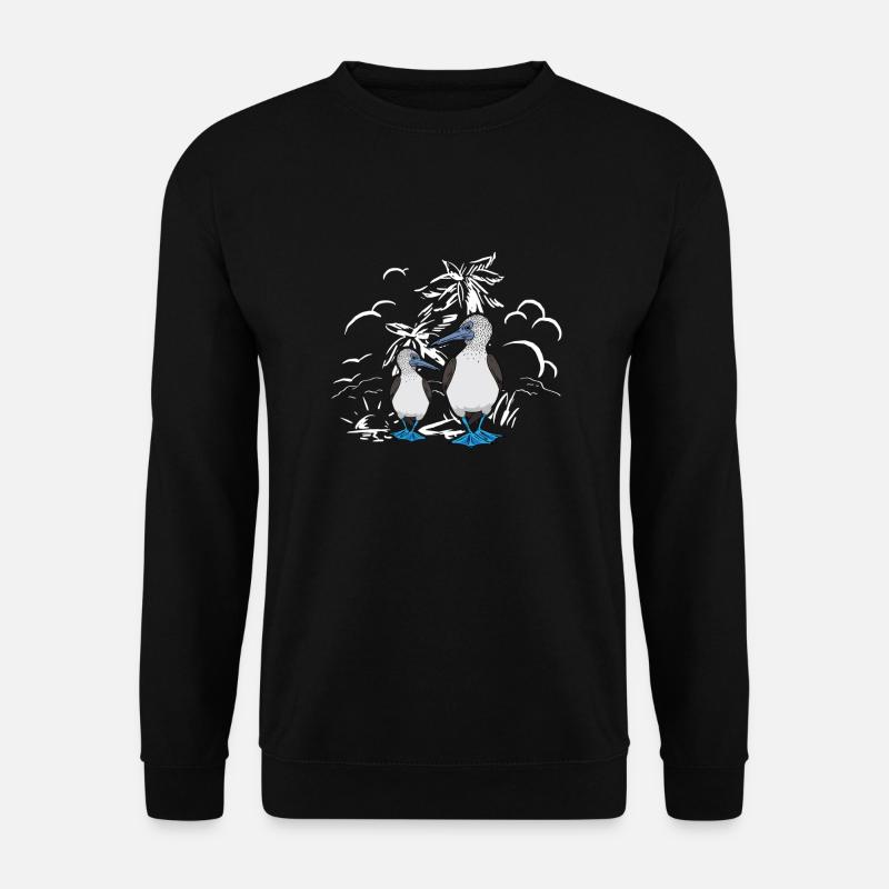 Seabirds Blue-footed - Unisex Sweatshirt - black