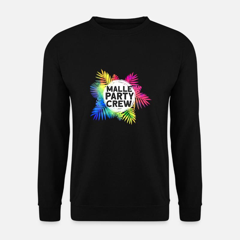 Malle Party Crew - Unisex Sweatshirt - black