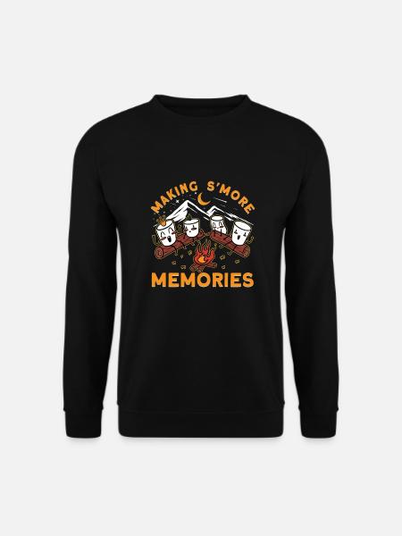Making S'mores Memories - Unisex Pullover - Schwarz