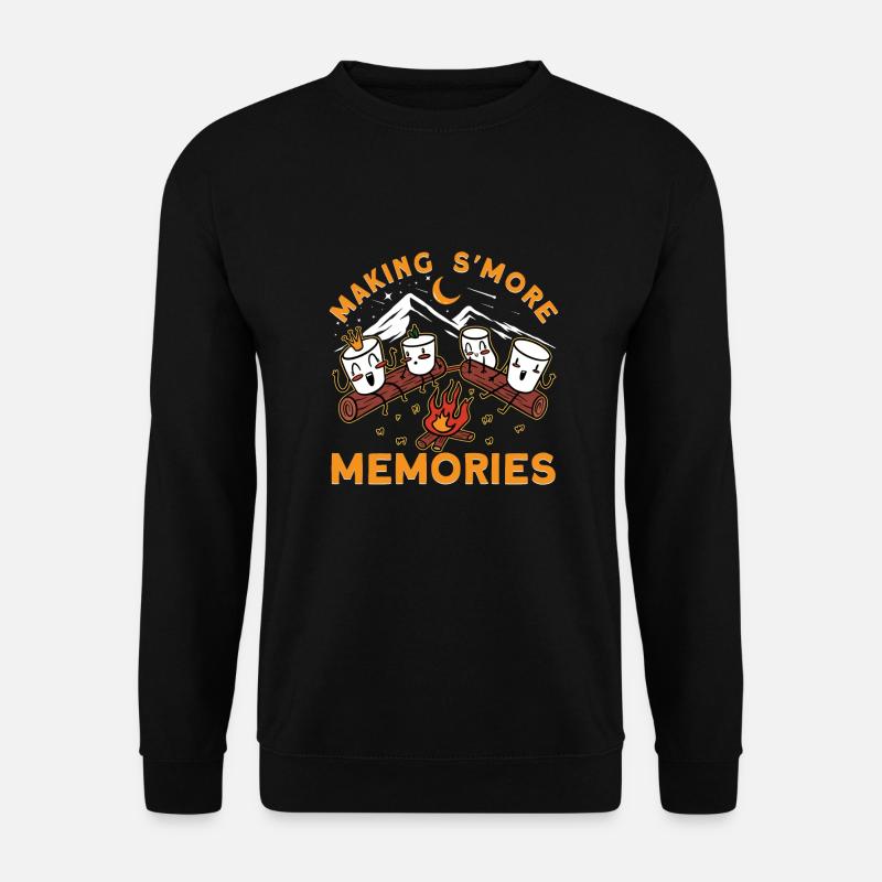Making S'mores Memories - Unisex Sweatshirt - black
