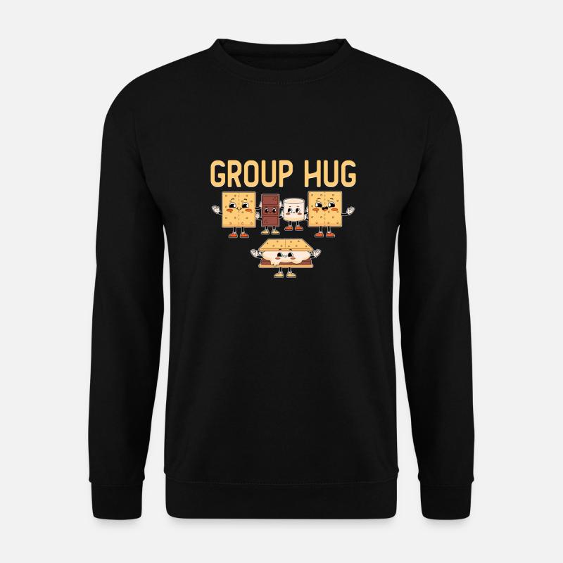 Group Hug - Unisex Pullover - Schwarz