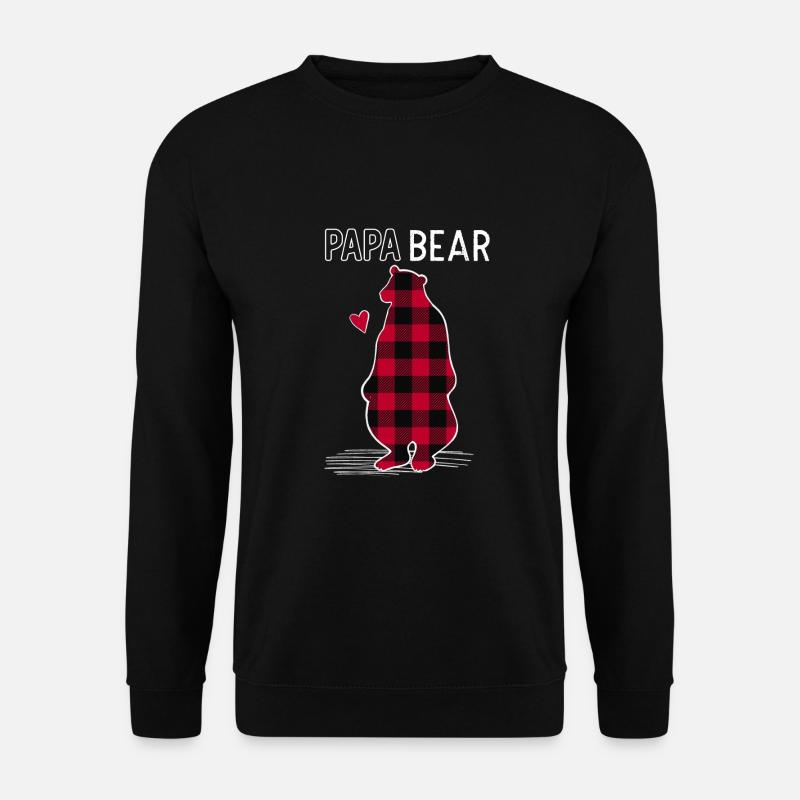 Papa Bear - Unisex Sweatshirt - black