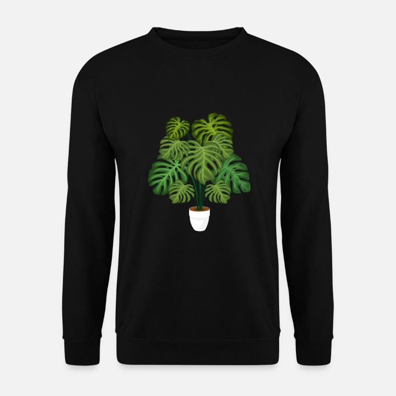 Monstera Deliciosa - Unisex Sweatshirt - black