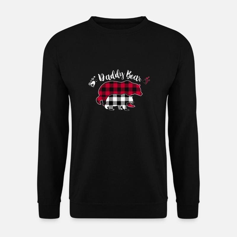 Daddy Bear - Unisex Pullover - Schwarz